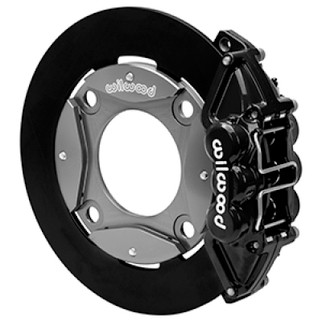 Wilwood 16-21 Polaris RZR XP 4 Turbo Rear Kit 11.25in - Black