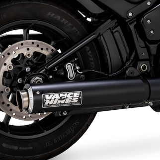 Vance & Hines 2025 Narrow Tire Softail Supersport Slip-On - Black