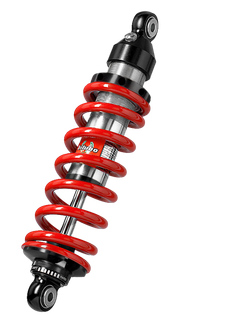 Bitubo XZE0 Monoshocks Adjustable: Spring Preload, Rebound, Red Spring