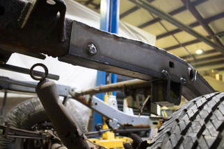 Rustbuster Over Axle Frame Section Right Side