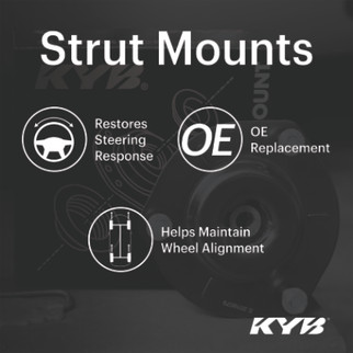 KYB 14-20 Acura MDX / 19-23 Honda Passport / 16-23 Honda Pilot Strut Mount Kit - Front