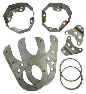 Artec Industries 07-18 Jeep Wrangler JK 1 Ton Rear 14 Bolt Disc Brake Conversion Kit - 60 Tooth