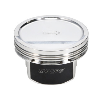 Manley Chevrolet LS Piston Set - 4.185in Bore 1.115in CH, -18.00 CC