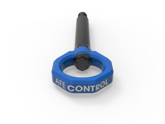 aFe 23-25 BMW M2 (G87) CONTROL Front / Rear Tow Hook - Blue