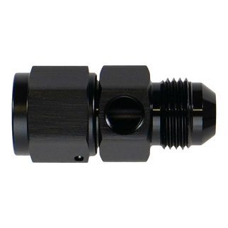 DeatschWerks 8AN Male Flare to Female Flare Swivel with 1/8th NPT