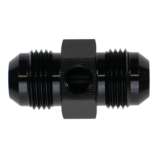 DeatschWerks 10AN Male Flare Gauge Adapter with 1/8in Gauge Port