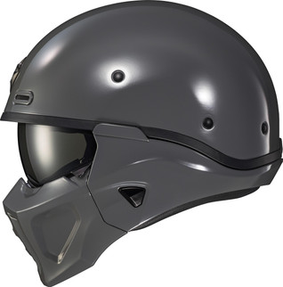 Covert X Open-face Helmet Cement Grey 2x