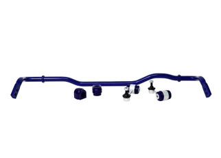SuperPro 2022 Volkswagen Golf Rear 2-Position HD Adjustable 24mm Rear Sway Bar & End Link Kit
