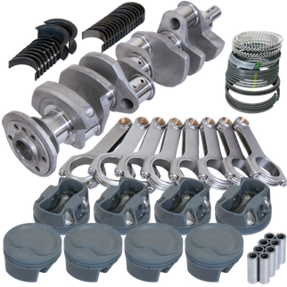 Eagle Chevy 350 3.750in Crank 6.000in H-Beam -16cc Inv Dome 4.060in Pistons Balanced Assembly