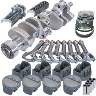 Eagle Chevy LT1 350 1Pc 3.750in Crank 5.700in I-Beam Rods -5cc 4.030in Pistons Rotating Assembly