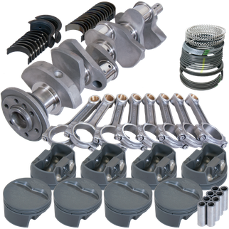 Eagle Chevy 350 3.500in Crank 6.000in I-Beam Rods -5cc Flat Top 4.030in Pistons Rotating Assembly
