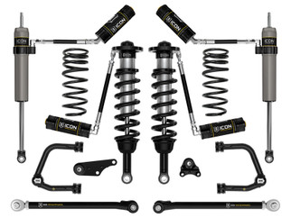 ICON 2024+ Toyota Tacoma 1.25in-3in Stage 7 Suspension System Tubular w/ Triple Rate Spring