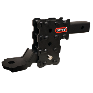 Gen-Y Phantom-X 2in Solid Shank 4.5in Drop 1K TW 10K Hitch w/GH-103705 (No Flat Towing)