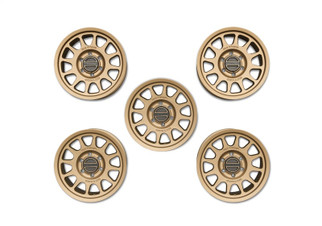 Ford Racing Bronco 17x8.5in Method Wheel & Center Cap Set - Bronze