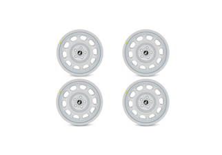 Ford Racing 21-24 Bronco Sport 17in Wheel Kit - Oxford White