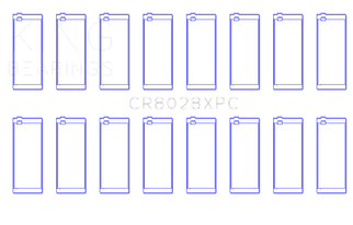 King Engine Bearings Chevrolet Custom Performance Connecting Rod Bearing Set