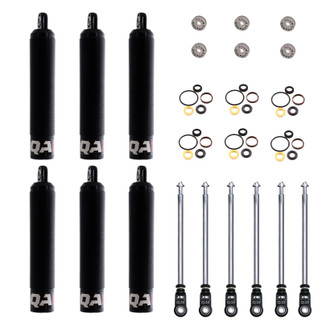 QA1 18.25 Eye-B/Eye-B V-None Dry LD Piston Shock Large Aluminum Coilover 12.38 - 6 Pack