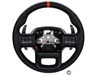Ford Racing 2021+ F-150 Raptor Steering Wheel Kit - Black