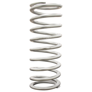 QA1 2-1/2in ID High Travel Spring - 12in Length x 500lbs/in - Silver Powder Coated