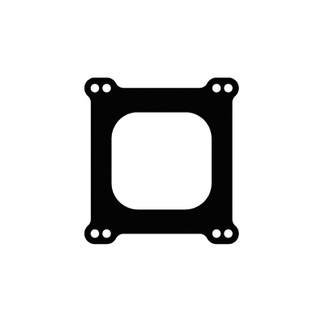 Cometic Holley 4 Barrel 4150 Style .047in Fiber Carburetor Gasket - 3.770in x 3.880in - Open Plenum