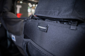 Covercraft 13-18 Jeep Wrangler JK 2dr 2nd Row Bench Endura Jeep Logo SeatSaver 2nd Row Seat Covers