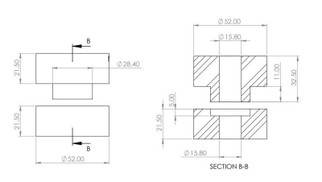 SuperPro Front Shock Absorber Upper Bushing Kit