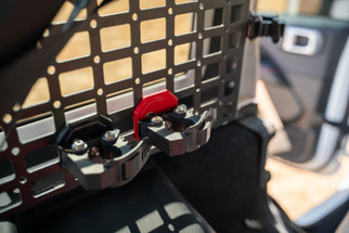 DV8 Offroad Quick Release Molle Panel Tool Mounts - Red