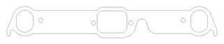 Cometic Pontiac 326-455 V8 .064in ArmorCore Exhaust Manifold Gasket Set