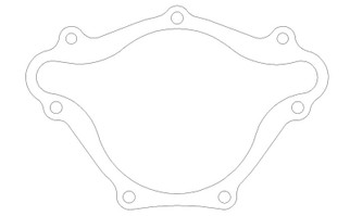 Cometic Chrysler R3 Block V8 .018in AFM Water Pump Gasket