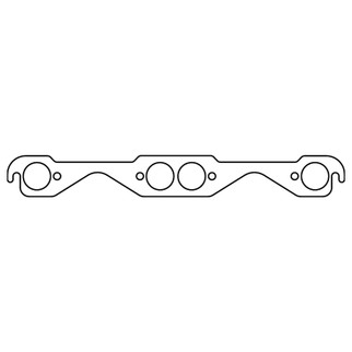 Cometic Chevy Gen-I Small Block V8 .043in Copper Exhaust Manifold Gasket Set - 1.500in Round Port