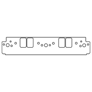 Cometic Chrysler W8 Head V8 .094in Fiber Intake Manifold Gasket Set - 1.450in x 2.200in Ports