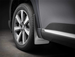 WeatherTech 23-25 Honda Pilot No Drill Front MudFlaps - Black