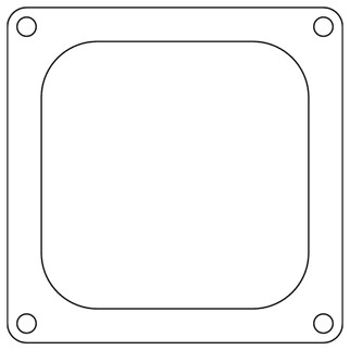 Cometic Holley 4500 Dominator .060in Fiber Carburetor Gasket - 4.775in x 4.775in - Open Plenum