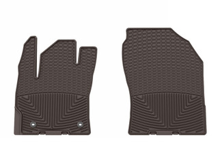 WeatherTech 22-24 Toyota Corolla Cross (Incl. 23-24 Hybrid) Front All-Weather Floor Mats - Cocoa