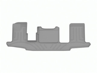 WeatherTech 22-24 Infiniti QX60 / 22-24 Nissan Pathfinder (Captain Chairs) Rear FloorLiner HP - Grey