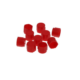 Peterson Fluid Systems Plastic Cap -6AN (Pack of 10)