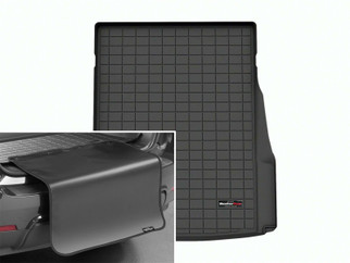 WeatherTech 2024 BMW i5 M60 / BMW i5 eDrive40 Cargo Liner w/ Bumper Protector - Black