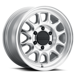 Raceline 958MC Rogue 20X9in / 6X139.7 BP / 0mm Offset / 106.1mm Bore - Machined Finish Wheel