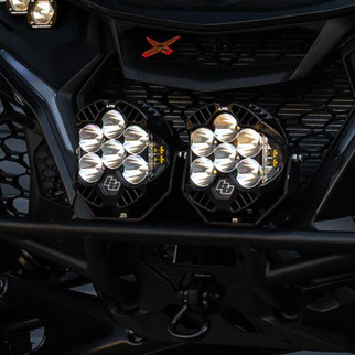 Baja Designs 2024+ Can-Am Maverick R LP6 Pre-Runner Bumper Kit - Clear