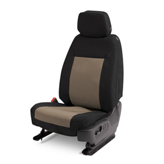 Covercraft 18-24 Toyota Camry Endura PrecisionFit Custom Second Row Seat Covers - Tan/Black