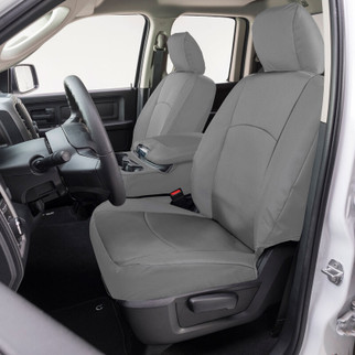Covercraft 17-24 Nissan Armada Endura PrecisionFit Custom Third Row Seat Covers - Silver/Silver