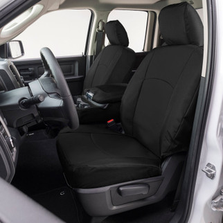 Covercraft 18-24 Toyota Camry Endura PrecisionFit Custom Second Row Seat Covers - Black/Black