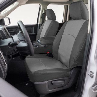 Covercraft 17-24 Nissan Armada Endura PrecisionFit Custom Third Row Seat Covers - Silver/Charcoal