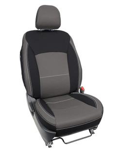 PRP 15-20 Subaru Outback Front Seat Covers (Pair) - Black and Gray