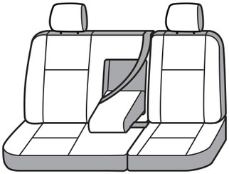 Covercraft 16-24 Nissan Titan Carhartt PrecisionFit Custom Second Row Seat Covers - Brown