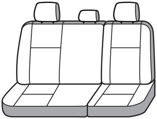 Covercraft 19-20 Ford F150 Carhartt PrecisionFit Custom Second Row Seat Covers - Gravel