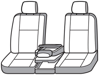 Covercraft 11-16 Ford F-250 Carhartt SeatSaver Custom Front Row Seat Covers - Gravel