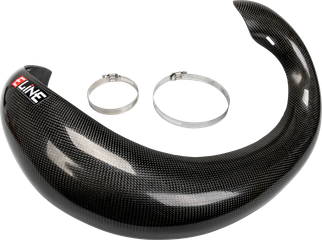 Carbon Fiber Pipe Guards Gas/hus/ktm