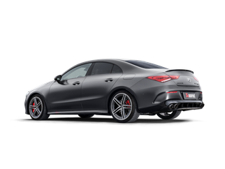Akrapovic 2024+ Mercedes-AMG CLA 45 / CLA 45 S (C118/x118) Evo Line Cat Back (Titanium) w/ CF Tips