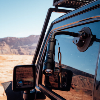 SeaSucker Heavy-Duty Flashlight Mount